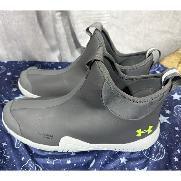 Under Armour Men\'s 13 Shoreman Storm/Waterproof Deck Boots 3026906-101 Dark Gray